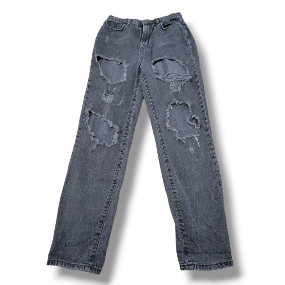 BDG Jeans Size 29 W30"xL31" Urban Outfitters Mom High Rise Jeans Destroyed Jeans